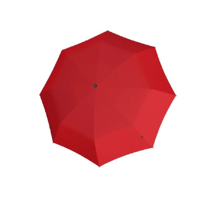 Knirps A.050 Compact Folding Rain Umbrella (Red)